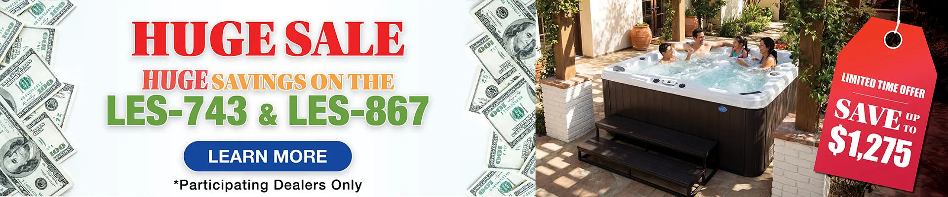 Calspas hot tub being used in a family setting - Miami Beach